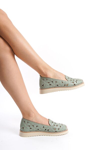 Redoxy Women's Comfortable Sole Elegant Patterned Daily Ballerina Shoes