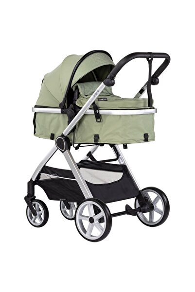 Chipolino Vista 2 in 1 – stroller 0+ with convertible, reversible seat and suspension wheels