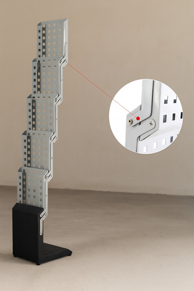 Grand City Media Foldable aluminum brochure stand