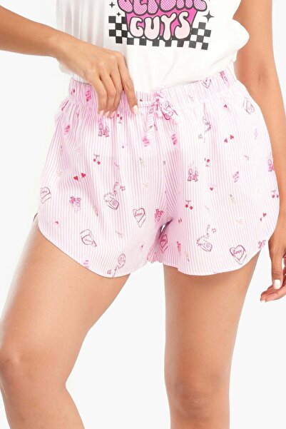 CARINA شورت بيجاما بطبعة مخططة