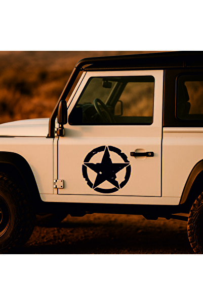 StickITsibiu US Army Star – Stickere Auto 4×4 Off-Road – Dimensiuni 12x12 cm.