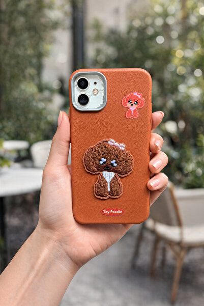 MustCase حافظة هاتف iPhone 11 مطرزة بشكل لطيف مظهر جلدي حافظة هاتف مرنة وأنيق...