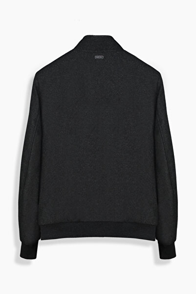 Sarar Interview Slim Fit Sports Stand-Up Collar Cashemere Coat