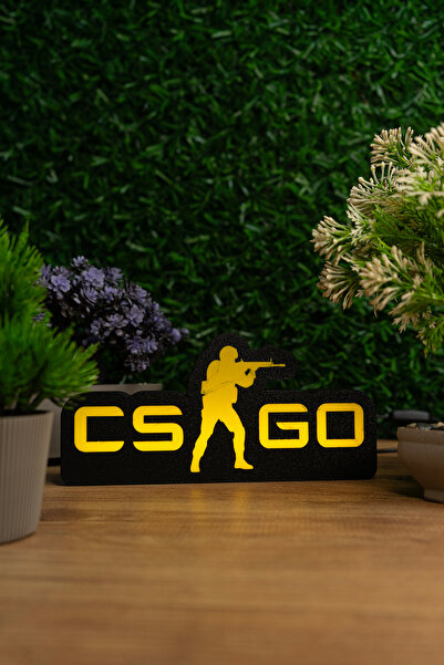 Makerpax CS GO Lightbox – USB Led Işıklı Masa Lambası | LED Gece Lambası | Gaming Dekor