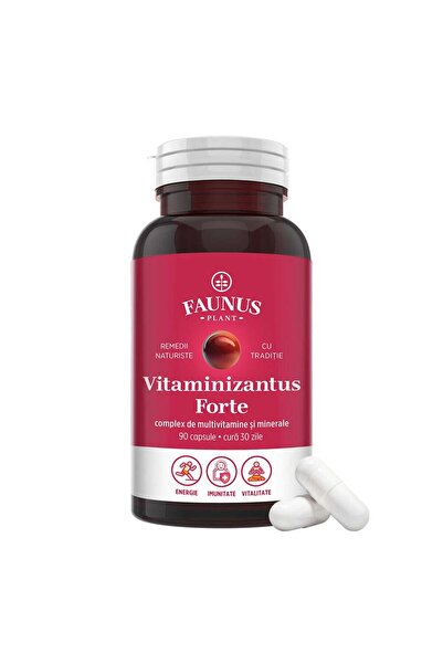 Faunus Plant Vitaminizantus Forte - Multivitamin & Mineral Capsules, 90 capsules
