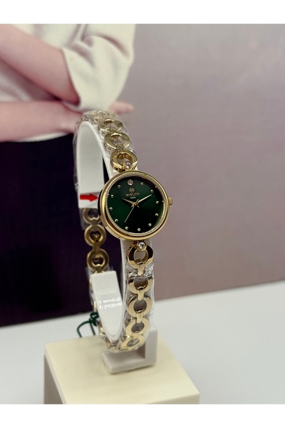 Hislon Gold Wristwatch 3 Atm Waterproof with 3 Years Warranty