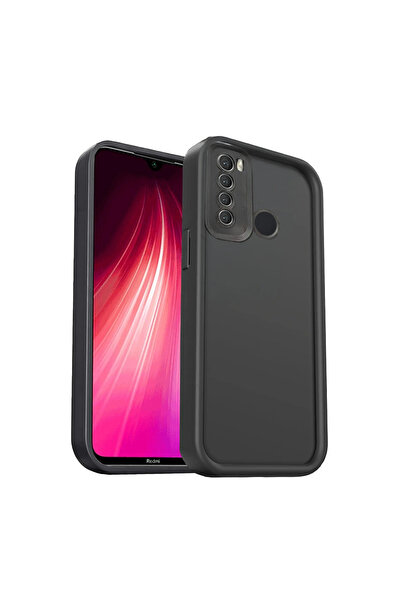 eco port حافظة ريدمي نوت 8 من السيليكون - أسود