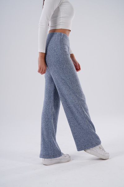 HOFY 1593 Yumoş Knitwear Ribbed Knit Trousers