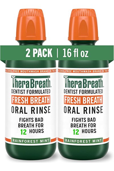 Generic غسول الفم ثيرابريث فريش بريث، تركيبة طبيب الأسنان، بنكهة النعناع المط...