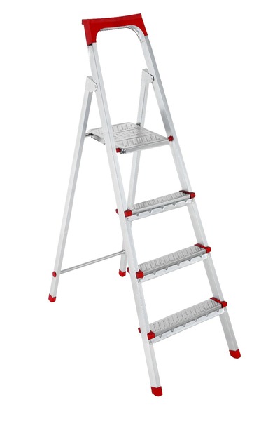 AYYILDIZ Moonstar Ev Tipi Merdiven Katlanır Şık Merdiven 3+1 Basamak