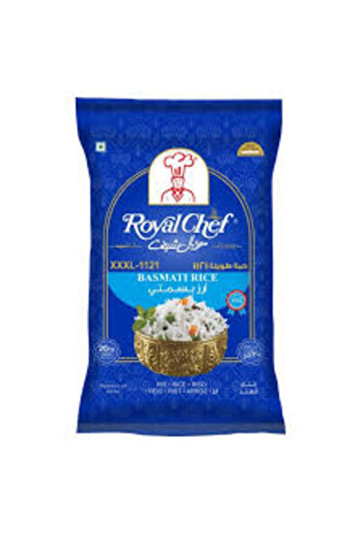 ALİA أرز بسمتي كلاسيك هندي رويال شيف 5 كجم، عبوة من 32 قطعة