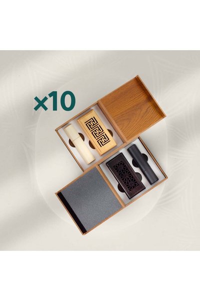 Ladun for Oud 10 بوكسات ميني مع مبخرة وعود مروكي سوبر – عرض التوفير الفاخر