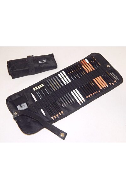 Koh-İ Noor Hardmuth Art Set Full of Original Roller Pen Holder 30 Different Artistic Starter Set 8891/6Tp