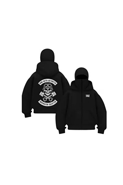 LUNAVISTA Στυλ Vers Μπαλακλάβα Με Πλήρως Φερμουάρ Κουκούλα Μάσκας Κουκούλας