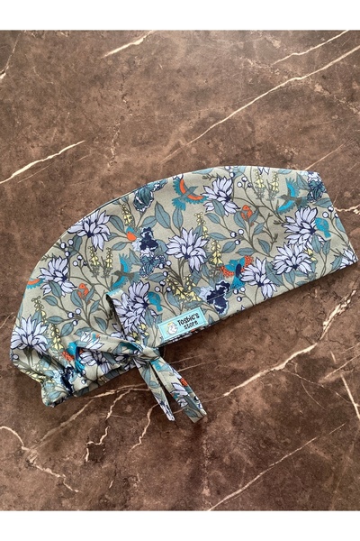Tosbics Store Tatlı Kuşlar Cerrahi Bone (İthal Kumaş)