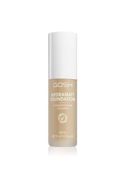 GOSH , Hydramatt, Matte, Liquid Foundation, 004N, Light Neutral, SPF 15, 30 ml