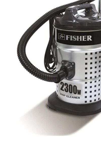 Fischer Fisher Barrel Vacuum Cleaner 2300W, 20L, Black - BSC-2300