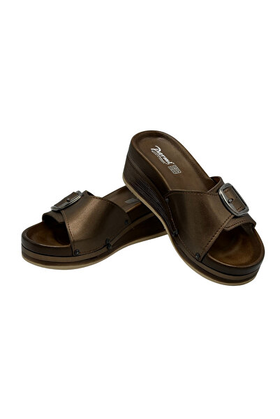 PARMİ 24301 Single Band Padding Women's Slippers