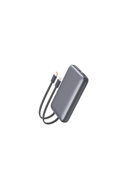 realpower 10000mAh Powerbank 22.5W Kablolu ve Led Display