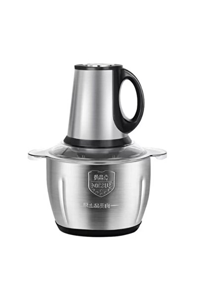 PORKY Shop Universal Electric Chopper, 3L, 1000W, 2 Speeds + Pulse