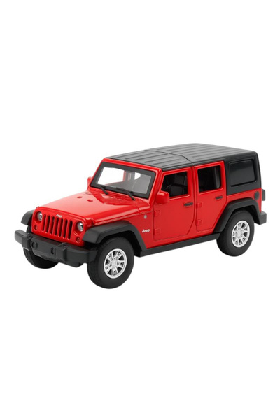 OEM Mașină Jeep Wrangler IIIS MCFIVE din metal roșu, turnată sub presiune – s...