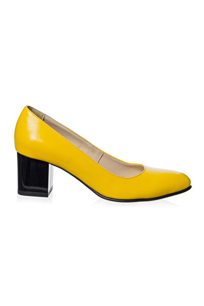 Catinca Shoes Pantofi din piele pentru femei - YELLOW BOX – A 2 GB