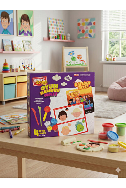 NinoToys Smart Dough Rafadan Tayfa Play Dough Mat