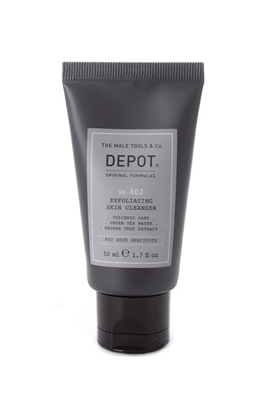 DEPOT 800 Skin Specifics Nr. 802, Nisip vulcanic, Demachiant exfoliant, 50 ml