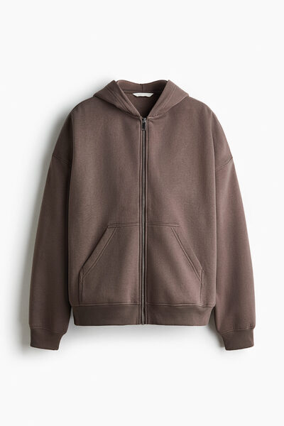 H&M Kapüşonlu ve Fermuarlı Üst