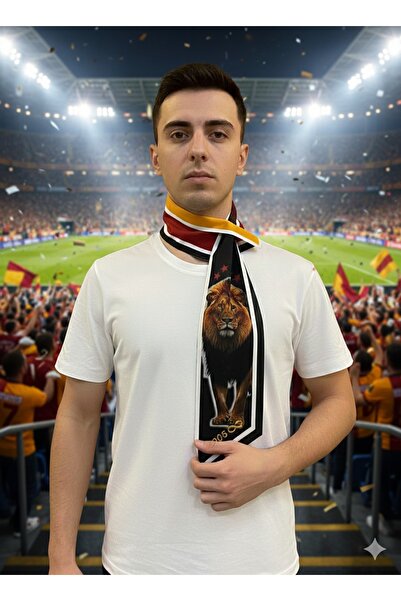 tarzınısec Cravată / eșarfă Taraftar Aslan Estascarf 85 x 23cm