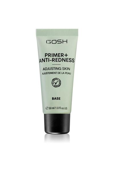 GOSH Primer+, Без аромат, Неутрализира зачервяването, Течен праймер, 008, Про...