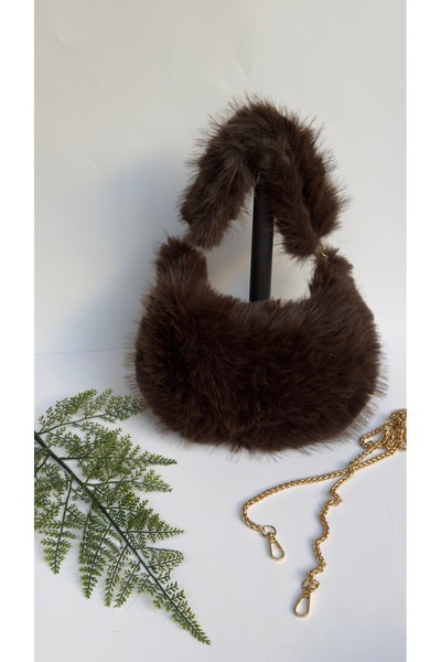 EG-BAGSS Plush Fur Women's Bag