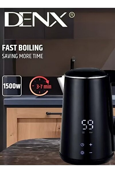 Denx 1.6L Stainless Steel Mini Kettle, 1500W Power DX2087
