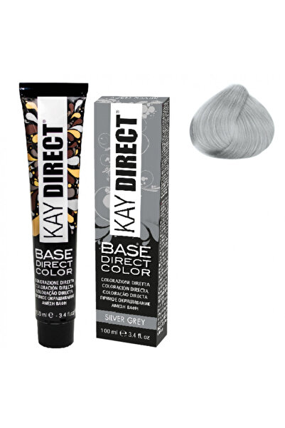 Kaypro كاي دايركت صبغة شبه دائمة رمادي فضي تلوين مباشر بدون مواد مؤكسدة وخالي...