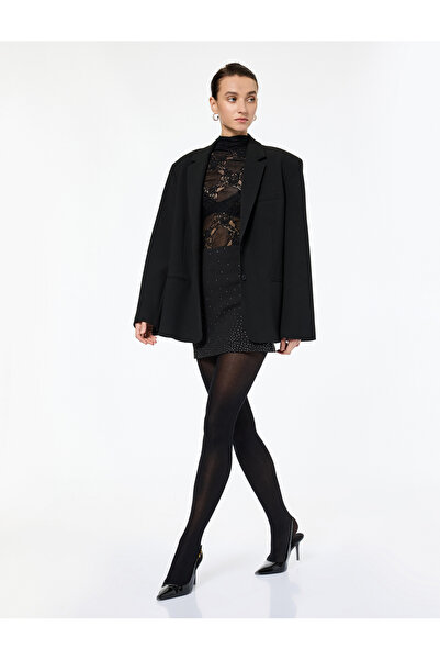 Koton Stone Detailed Mini Skirt