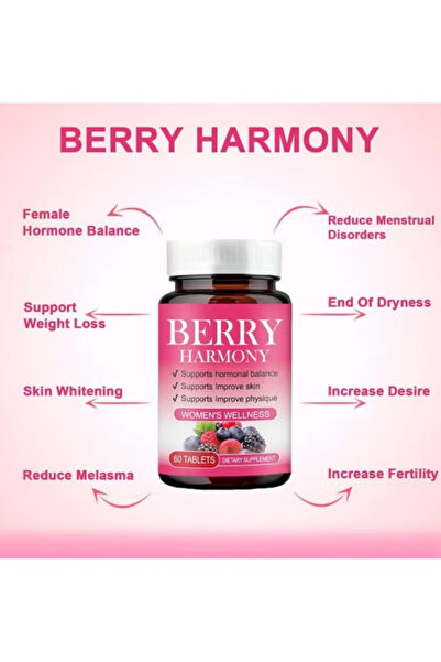 BERRY Women Wellness Balance Female Hormones 60 Tablets