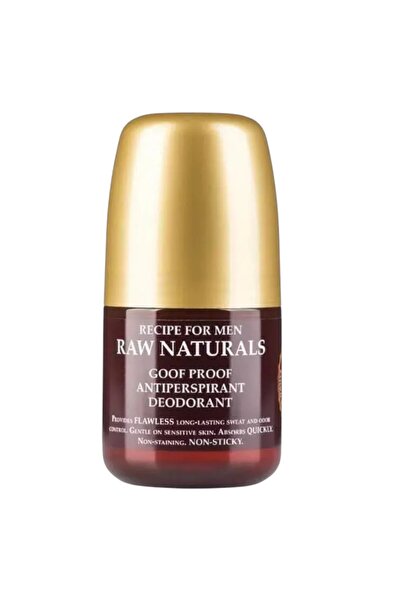 Raw Naturals Raw Naturals, Goof Proof, Anti-Irritation, Antiperspirant, For M...
