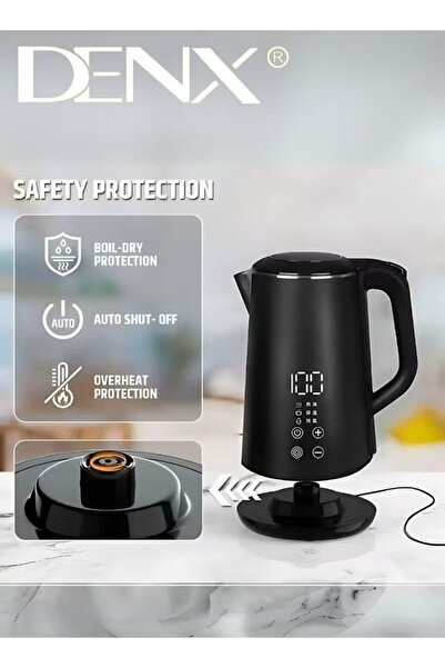 Denx 1.6L Stainless Steel Mini Kettle, 1500W Power DX2087