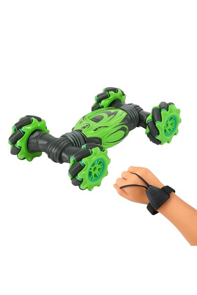 OEM Mașină de cascadorii Champions 47 cm, 4x4, rotație 360°, off-road, verde