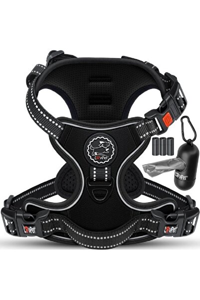 Lovpet Ham reflectorizant pentru câini Negru - M