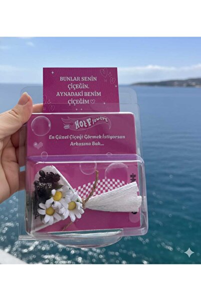 Miyoste Yapay Çiçek Papatya Mini Buket Mini Çiçek