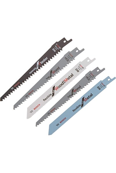 Bosch F016800307 Keo Replacement Blades - Pack of 5 (Saw Blades) for Wood, Plastic, Metal