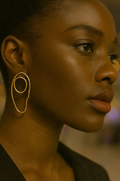 PaminBags Aksesuar أقراط بتصميم سلك الأذن LNS009