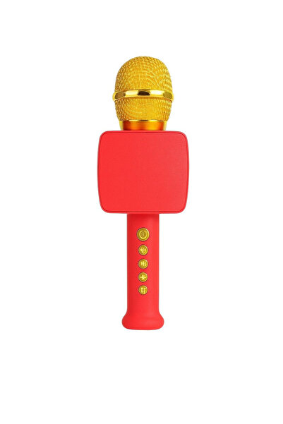 OEM Microfon wireless ZX-900 Boxă Bluetooth HIFI karaoke roșie – Funcții de î...