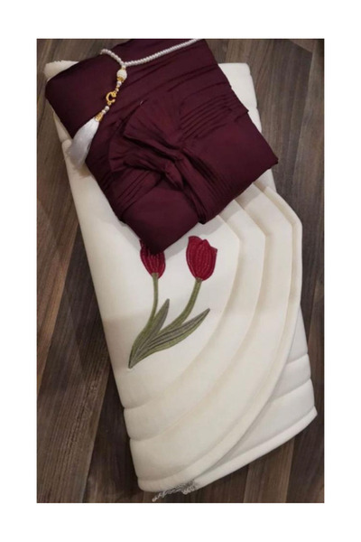 GENERAL مجموعة لافندر حصرية، سجادة صلاة مع ثوب صلاة،