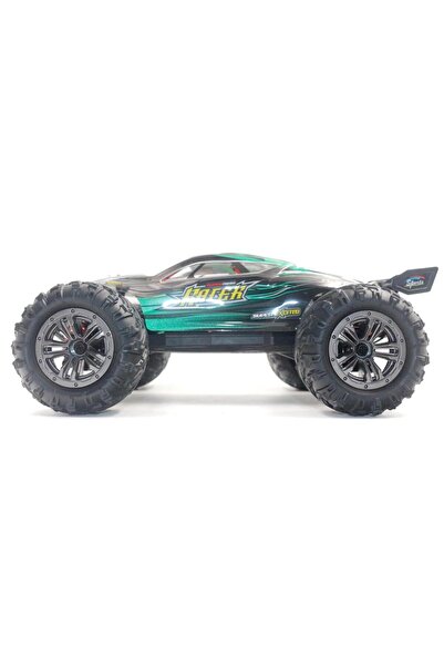JJRC Remote control car 9138 green 4WD 1:16 2.4G maximum speed ~36km/h battery 7.4V 500 mAh