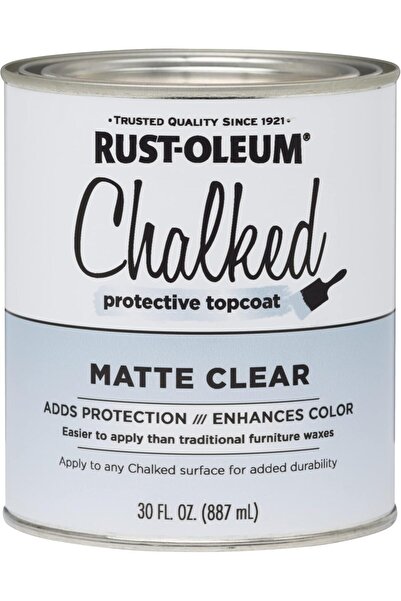 Generic طلاء أكريليك داخلي فائق الطباشير من Rust-Oleum 287722، شفاف غير لامع،...