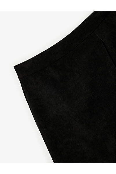 Koton Standard Waist Mini Shorts Skirt with Slit Detail