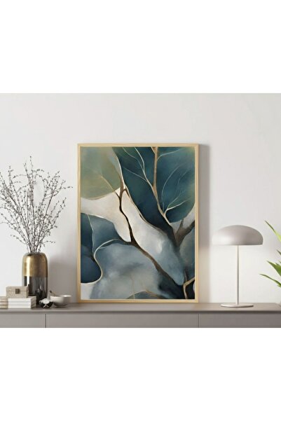 Thorosswood "Zen Lüks Koleksiyon" 3 lu Ahşap çerceveli Tablo seti