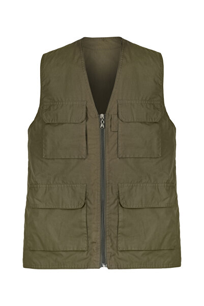 HAMİTOGULLARI Summer Khaki Vest